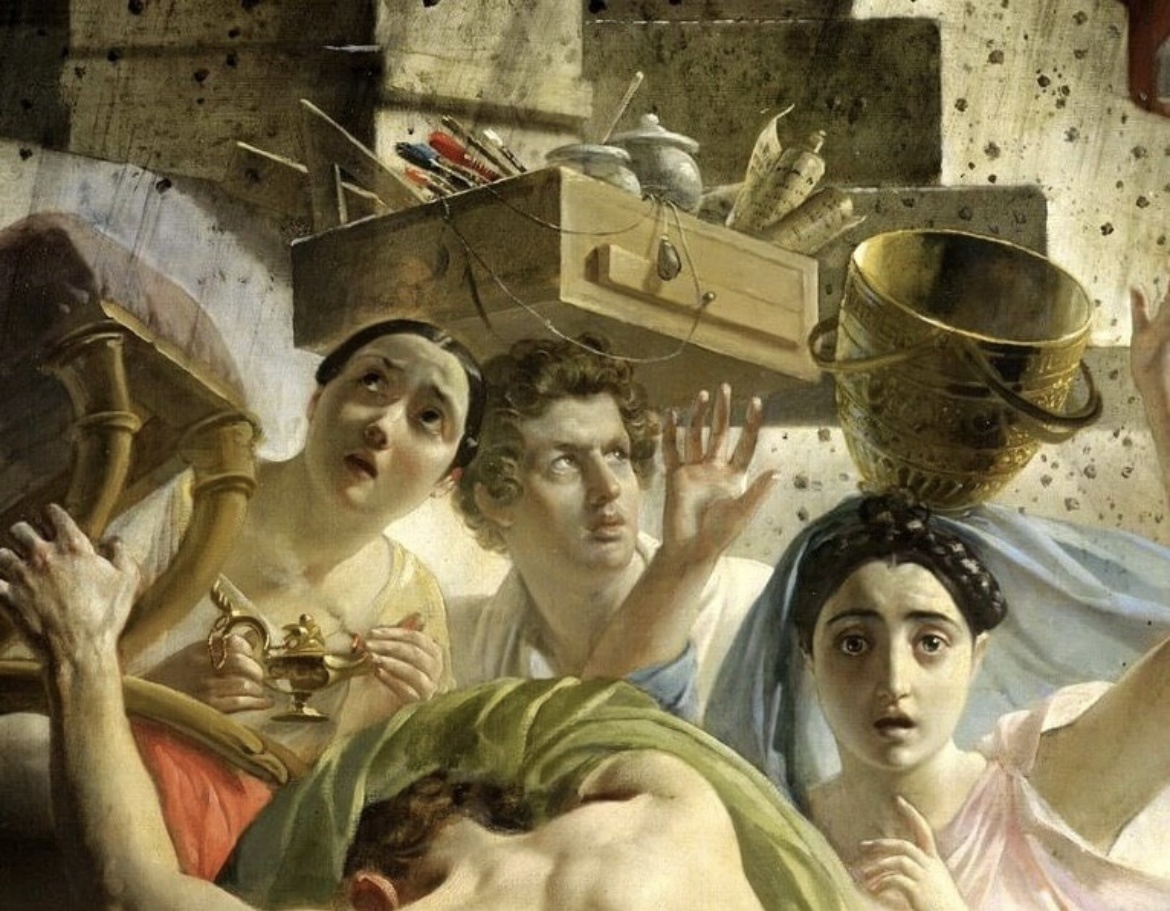 Автопортрет Карла Брюллова на картине