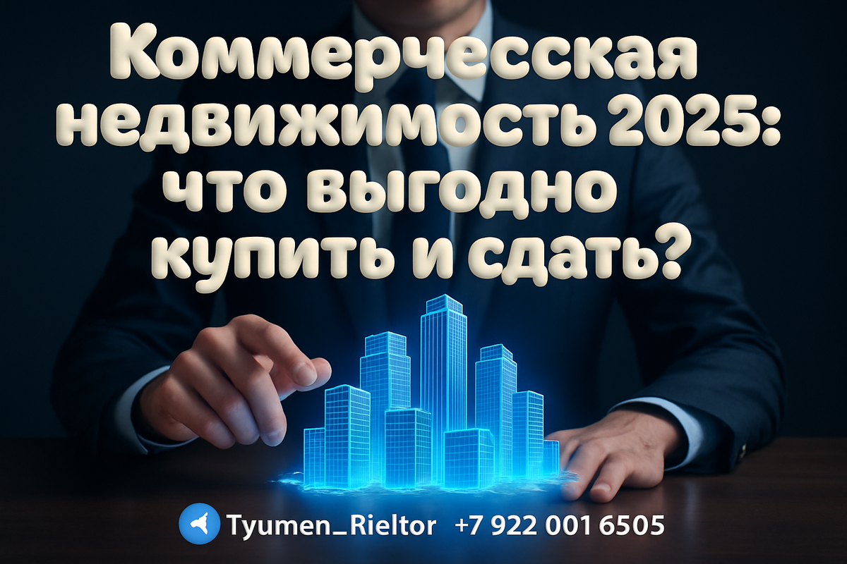    Коммерческая недвижимость 2025: что выгодно купить и сдать? Святослав Шакин