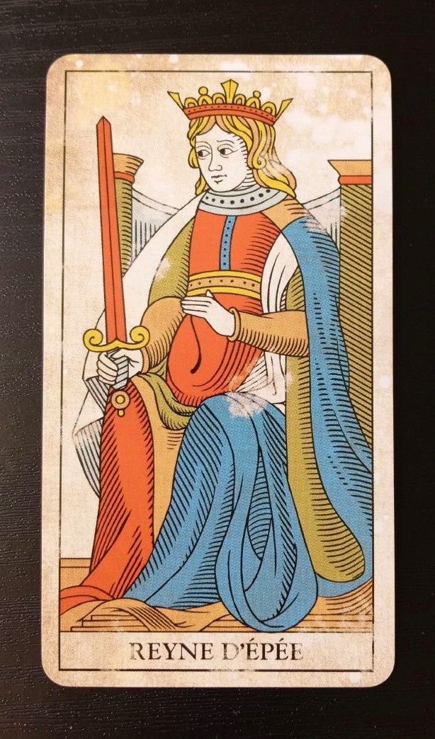 Карта дня из колоды "Винтажное марсельское таро" 