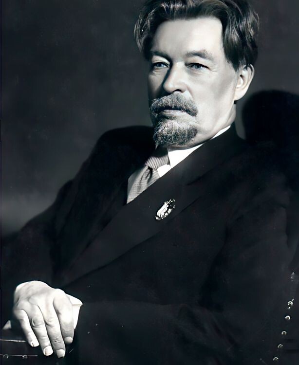 Автор романа "Угрюм-река" Вячеслав Шишков. Фото из открытого источника