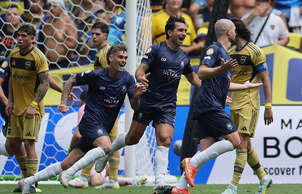 "Окленд" завершил участие в клубном ЧМ сенсационной ничьей с "Бокой". Фото: соцсети