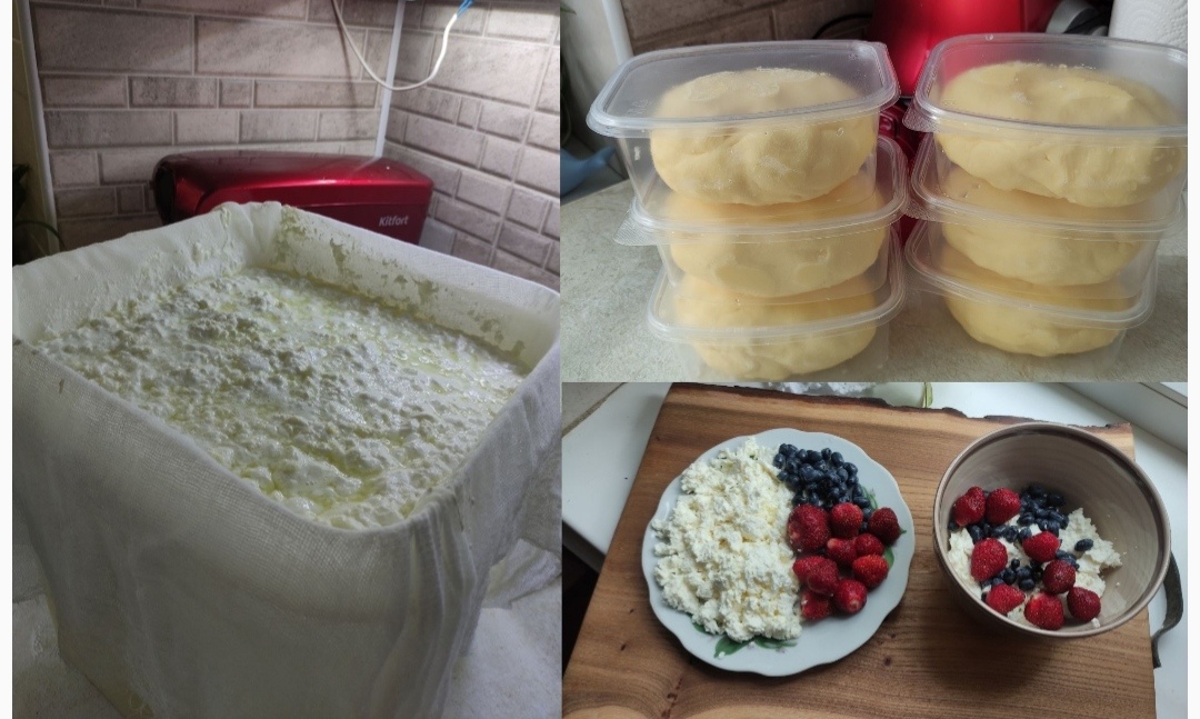 А из молока можно много вкусного приготовить)