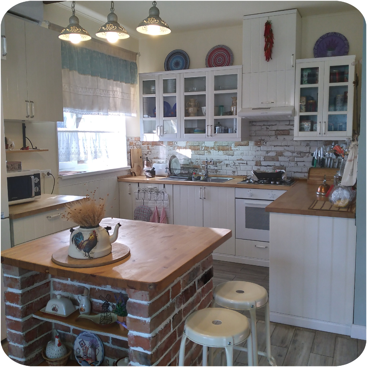 кухонный остров фото автора