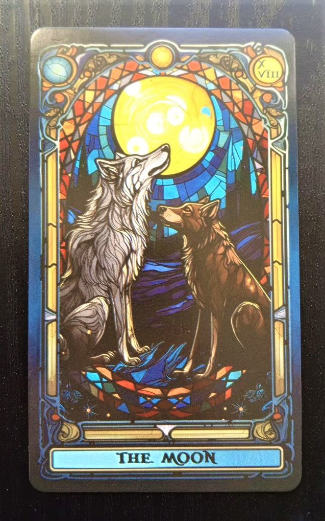 Карта дня из колоды "Витражное таро"