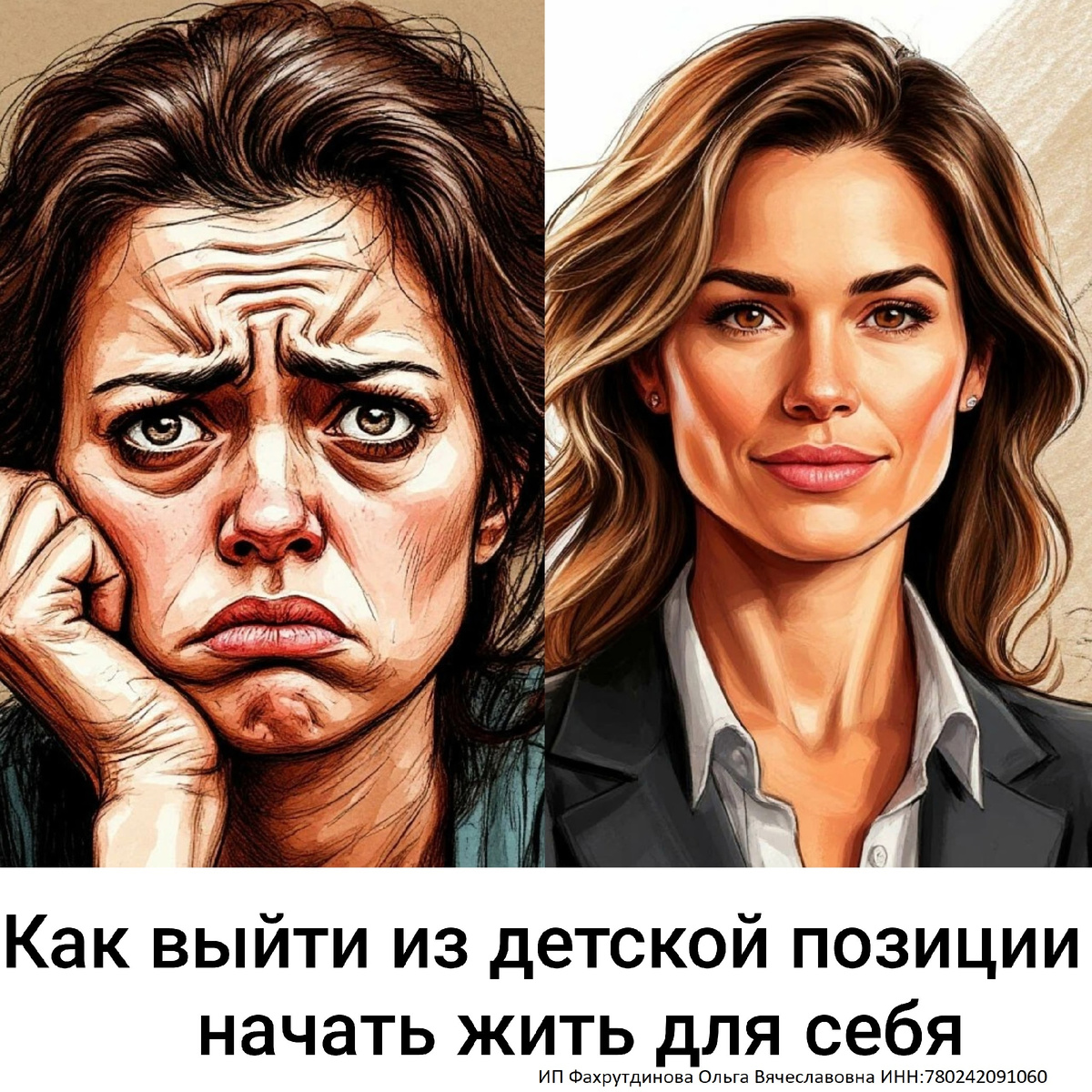 От детской позиции к взрослой жизни: 6 шагов к уверенности и счастью