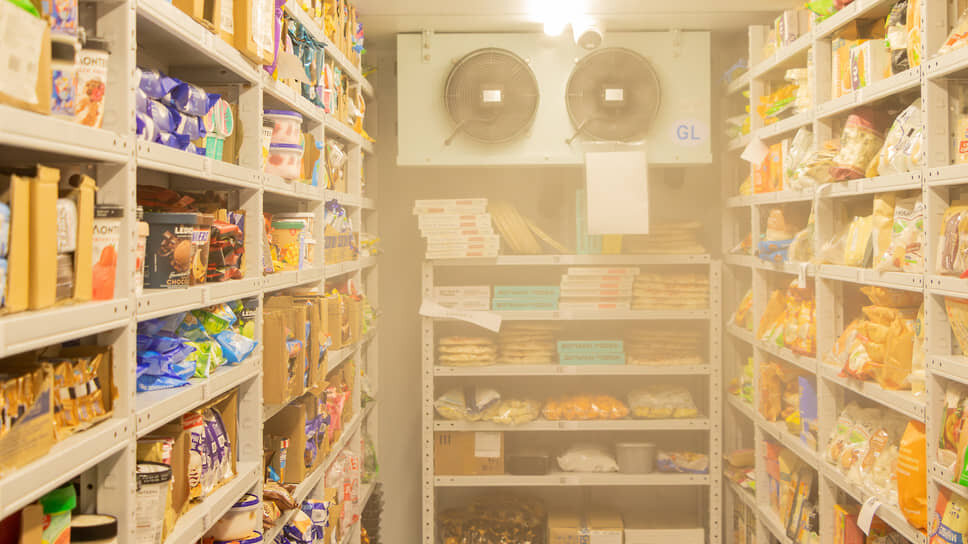 Морозильная камера с продуктами.📷Фото: Егор Снетков / Коммерсантъ