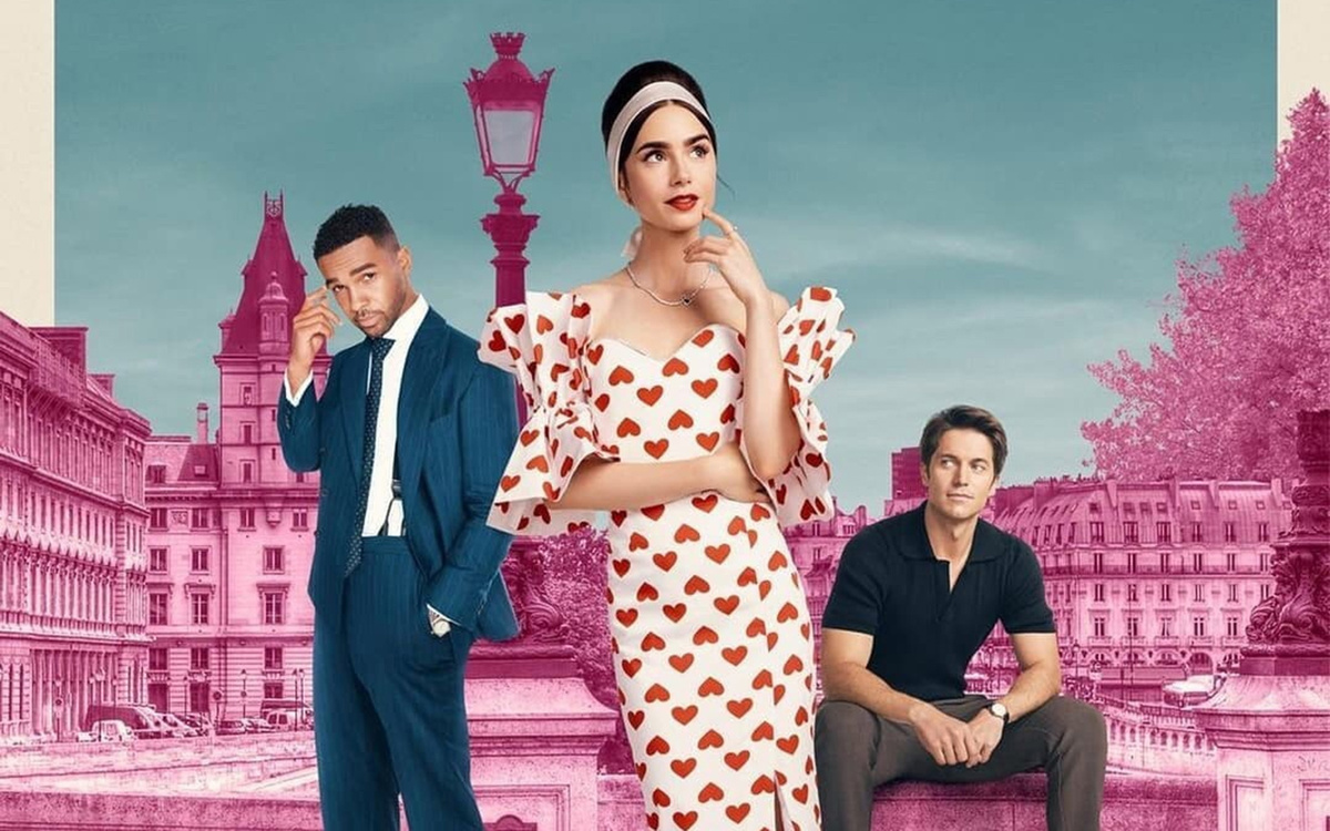 Постер сериала "Эмили в Париже"