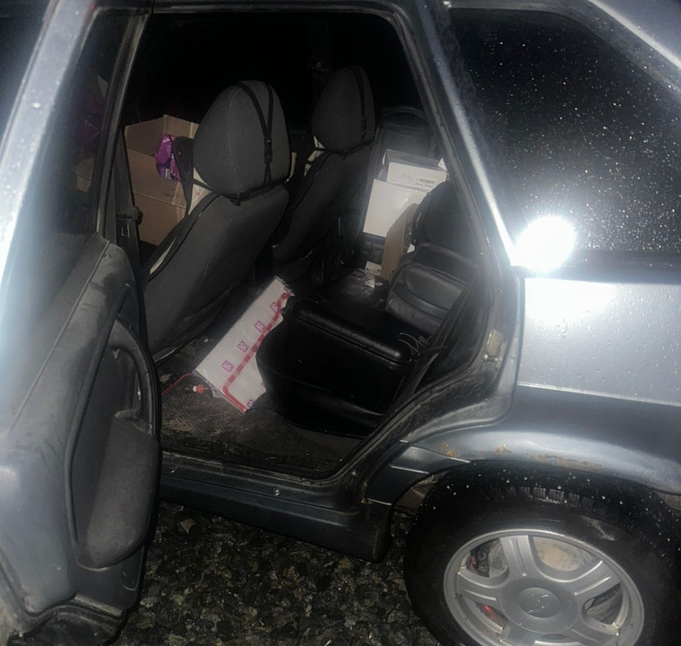 Силовики нашли дроны в машине у грабителей. Фото: предоставлено полицией Екатеринбурга
