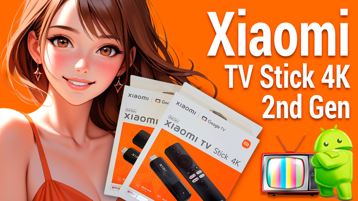 Тв-приставка Xiaomi TV Stick 4K 2nd Gen