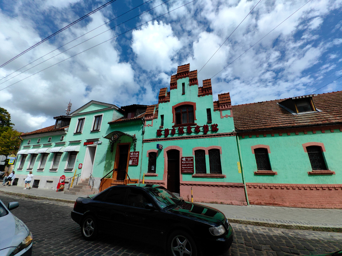 Гостевой дом "Кронверк" находится в жилом доме постройки середины XIX века