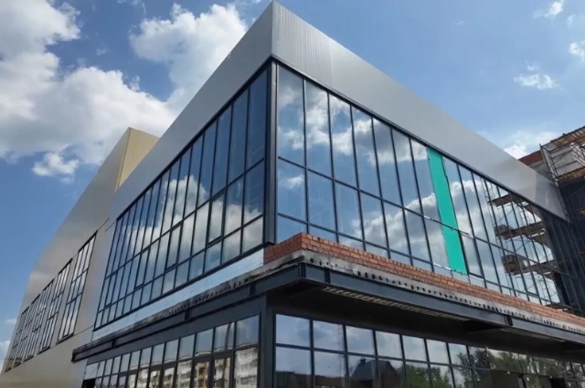    В Богдановиче благоустраивают территорию рядом со строящимся ФОК «Родина»