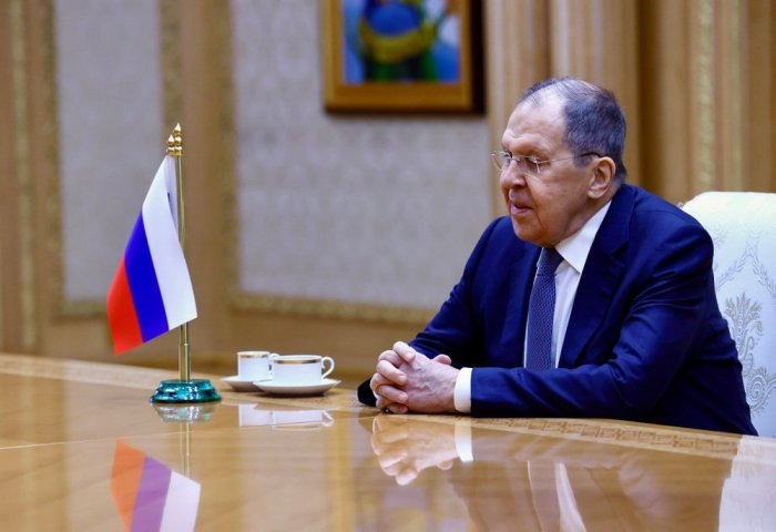 Министр иностранных дел Российской Федерации Сергей Лавров, 25 июня, 2025 г., Ашхабад, Туркменистан (Фото: МИД РФ)