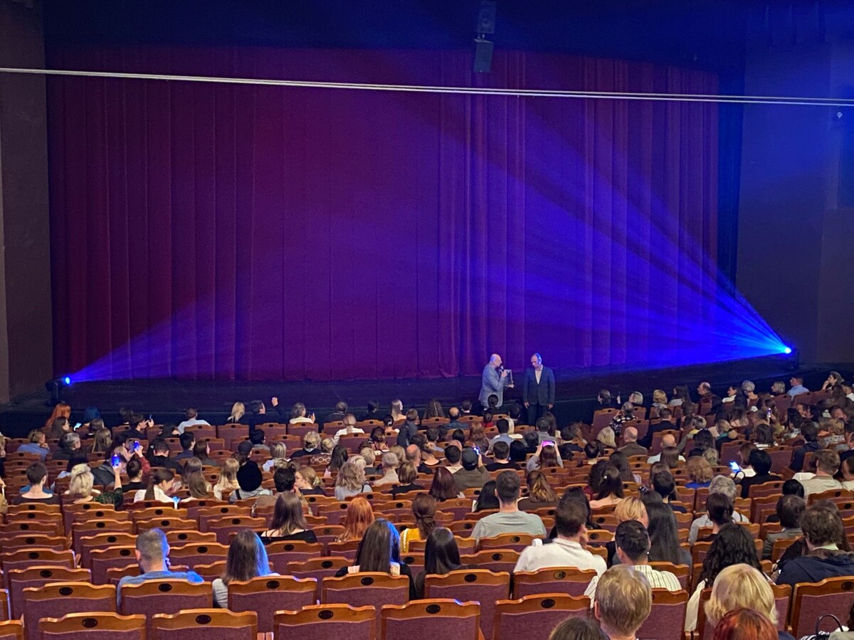 Процесс награждения 