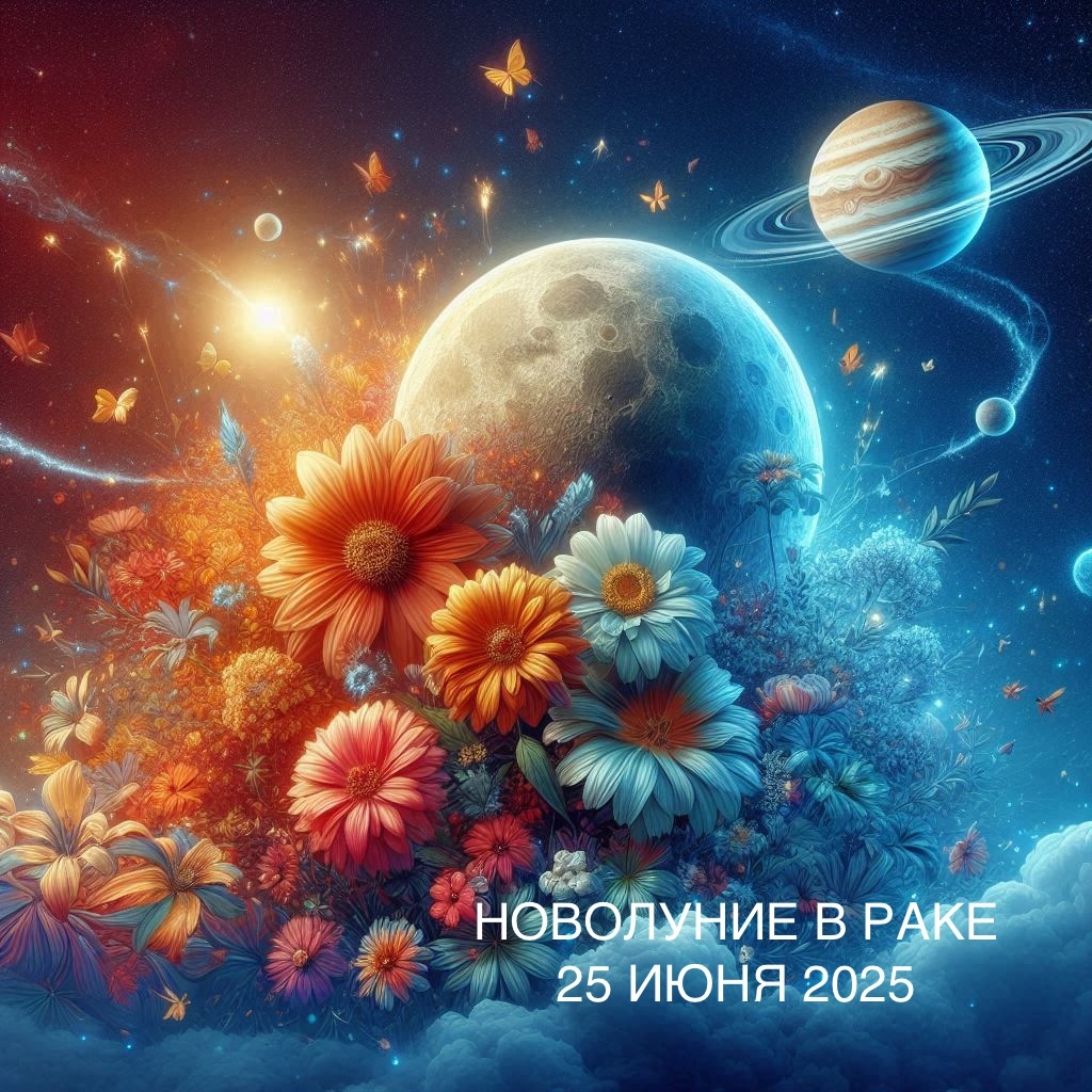 Новоуние в Раке 25.06.2025. Астролог Екатерина Юдина 