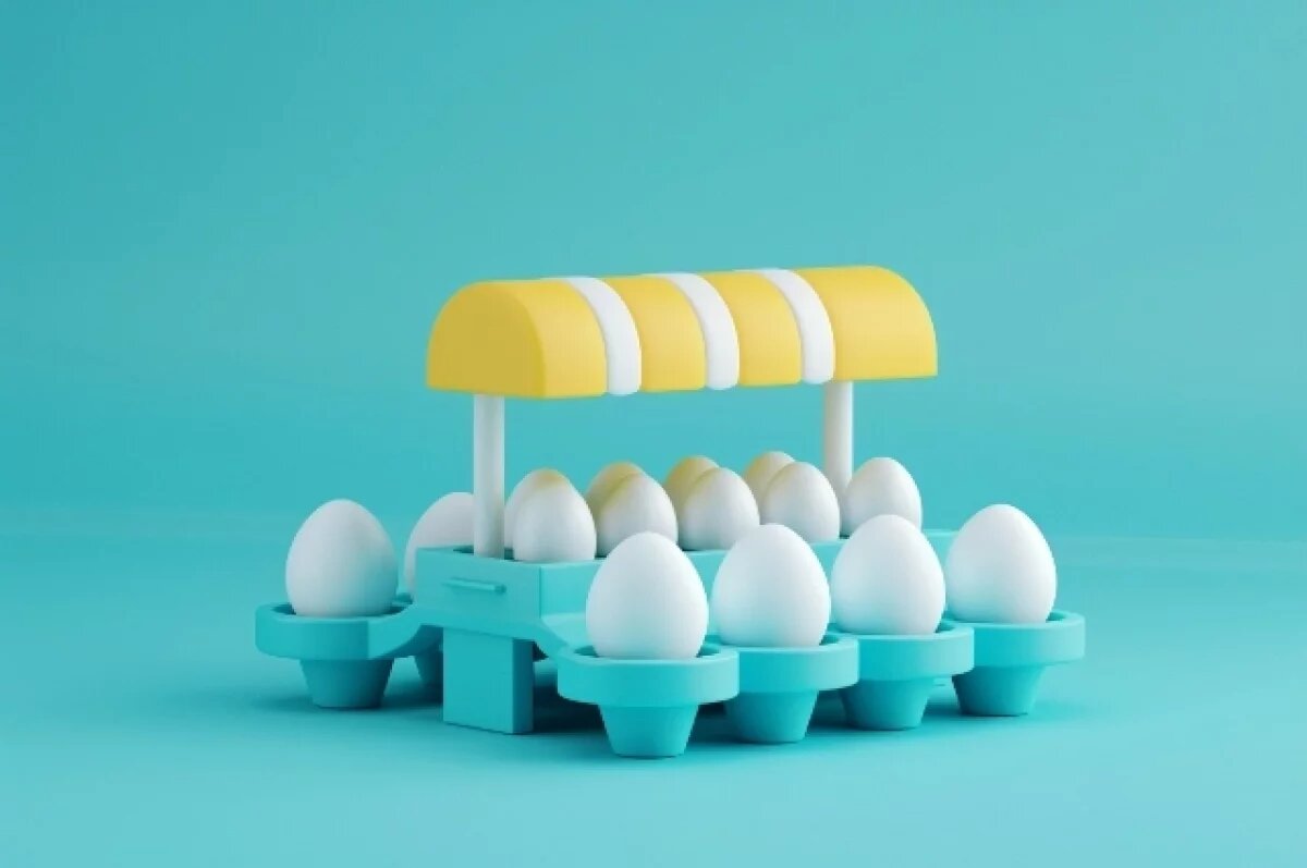    Цены на куриные яйца в Самарской области снизились в июне 2025 года