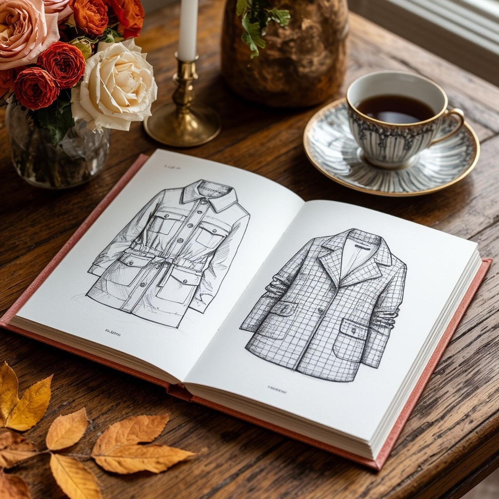 Наброски новой осенней коллекции 