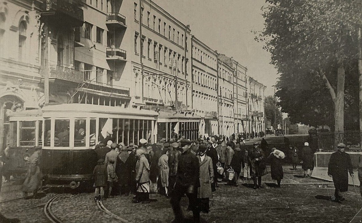 Городской трамвай, Минск 1934 год. фото из ria.ru