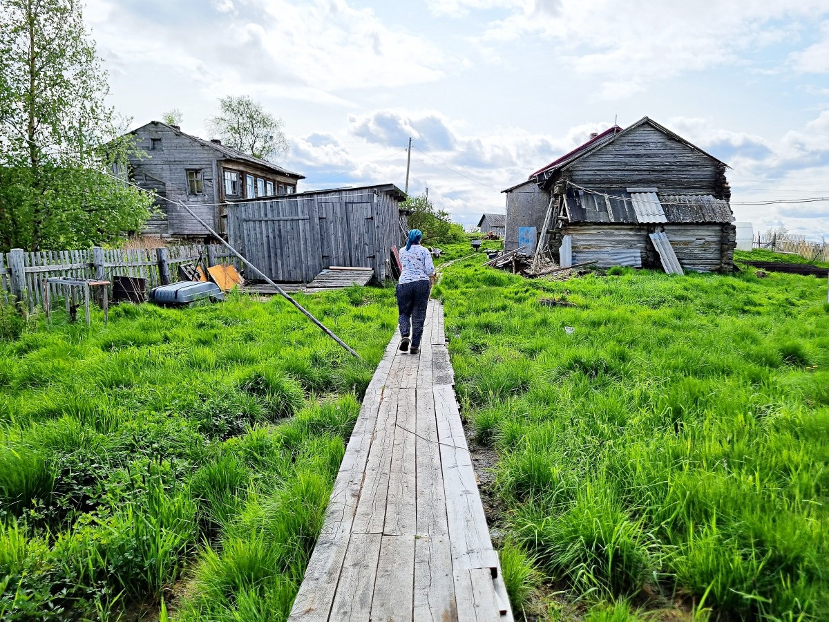 деревня Паньгома, июнь