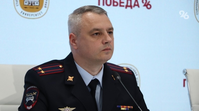    Начальник отдела пропаганды безопасности дорожного движения Управления Госавтоинспекции  края, подполковник полиции Евгений Синицын Фото: ИА «Победа26»