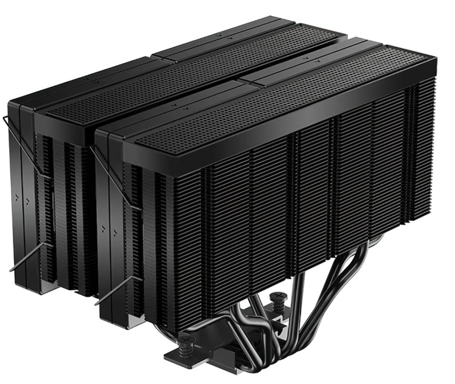    JIUSHARK JF15K выпустила четырёхвентиляторный кулер для чипов Intel и AMD