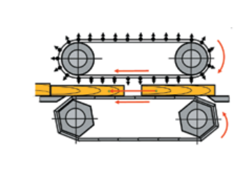 Гусеничный механизм подачи
