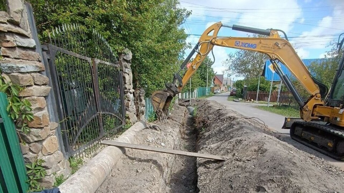    В Курске продолжаются противопаводковые мероприятия