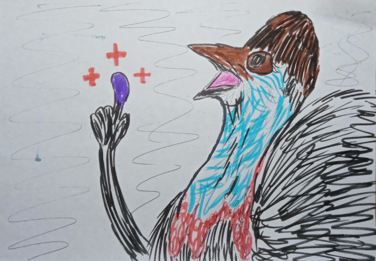 Прищемленный палец не только выглядел страшно, но не менее страшно болел. Видимо, мстил за небережное обращение. 