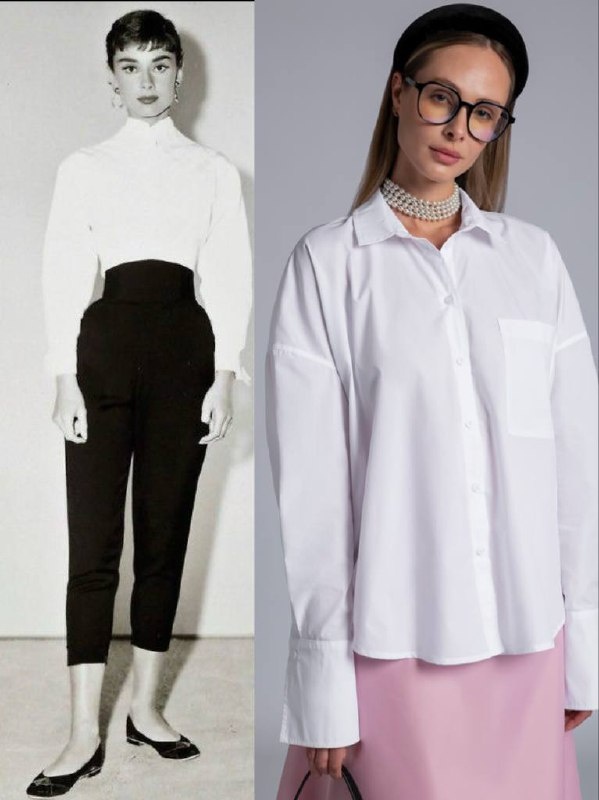 Блуза из плотного хлопка DreamWhite