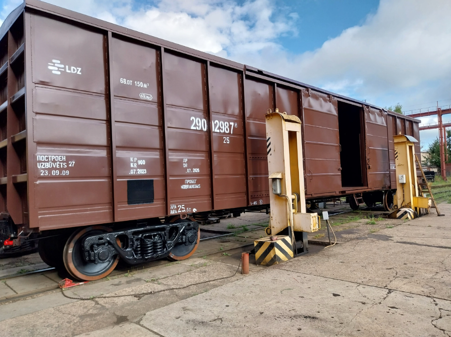 Грузовой вагон ЛЖД © LDz
