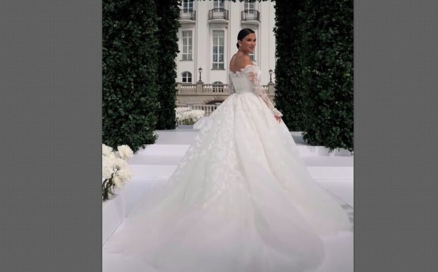 Невеста выглядела роскошно