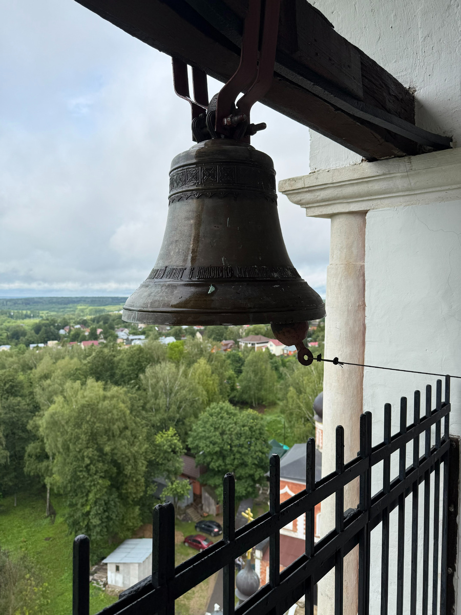 Фото автора канала. Вид с колокольни Ново-Никольского собора.