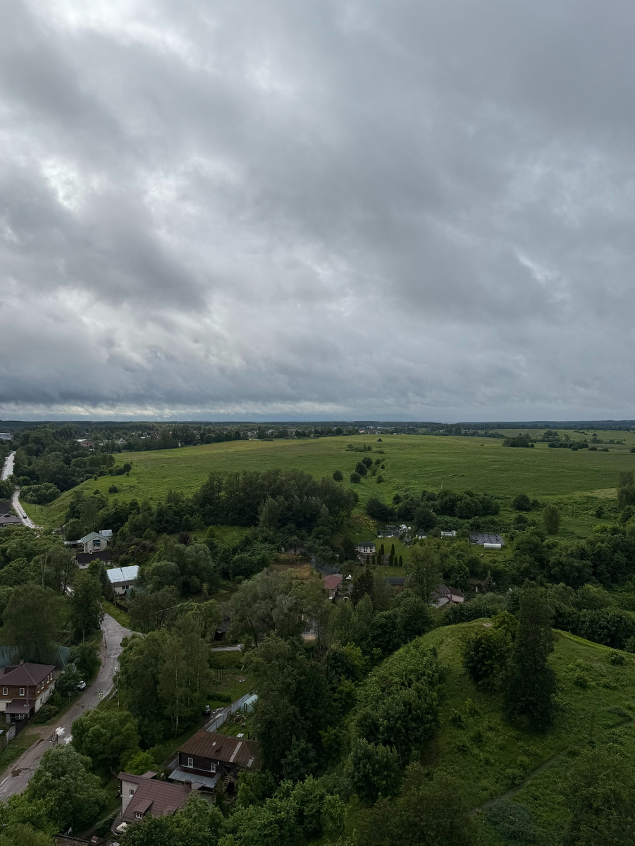 Фото автора канала. Вид с колокольни Ново-Никольского собора.
