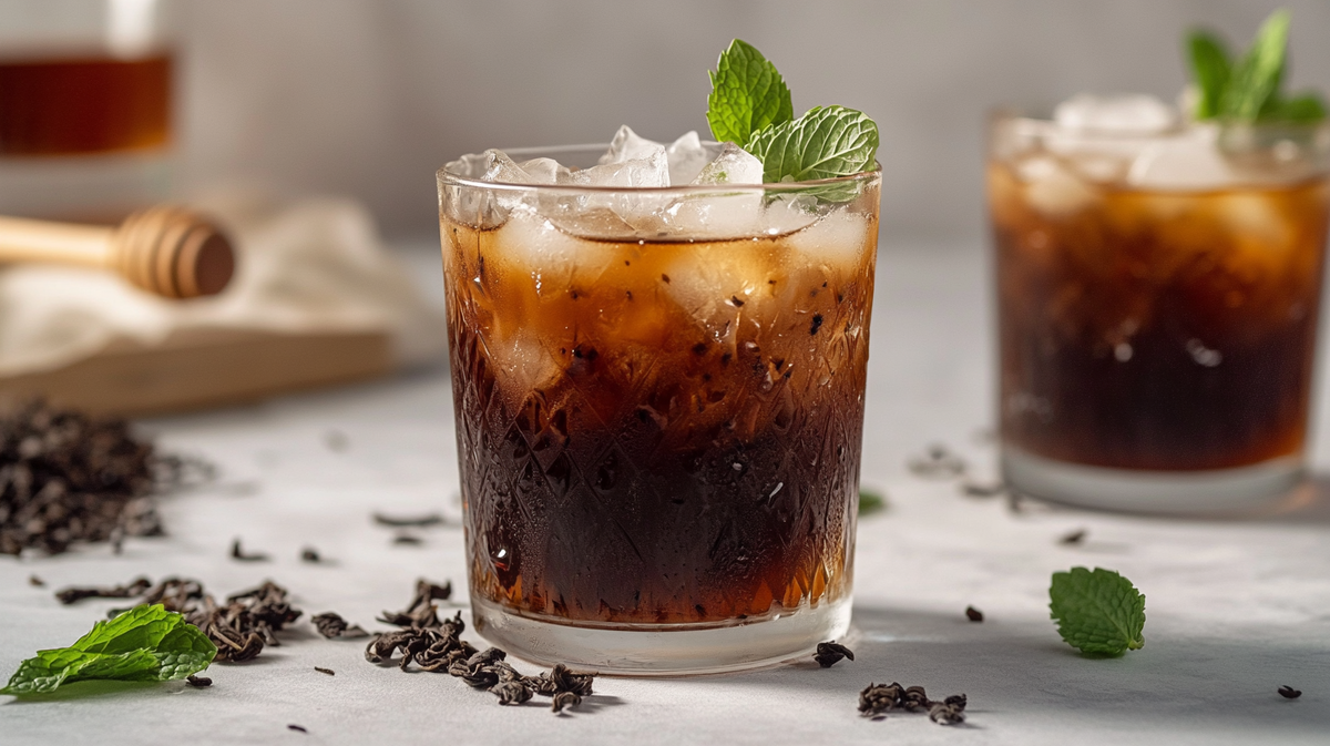 (освежающий коктейль с бурбоном и мятой)