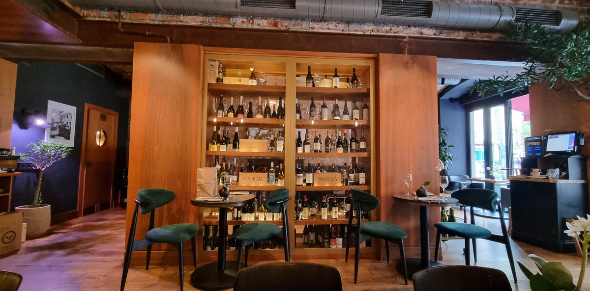 "Ботаника", второй зал, интерьер