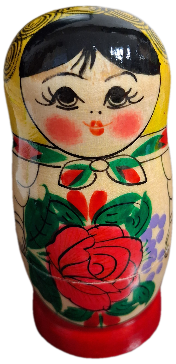 Семёновская пятиместная матрешка. Фото автора.
