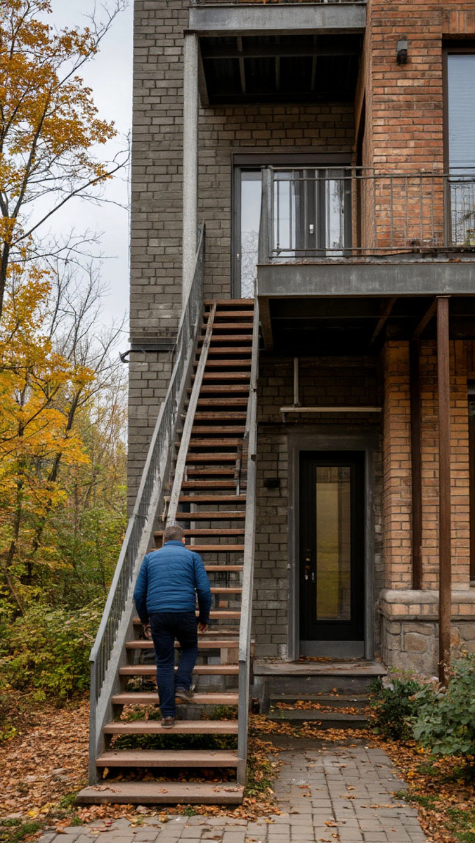 Грустно без лифта...