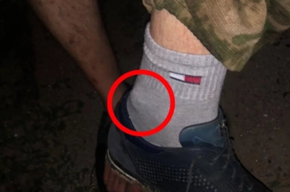    Житель Редкино прятал в носке наркотик