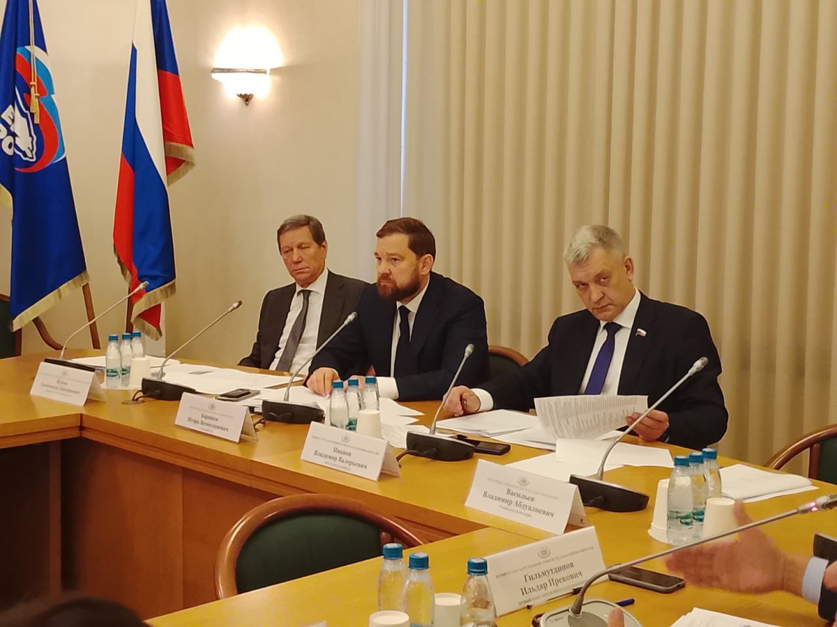 С докладом Охотный ряд посетил руководитель ФАДН Игорь Баринов.  Фото: ФедералПресс / Литвинов Станислав