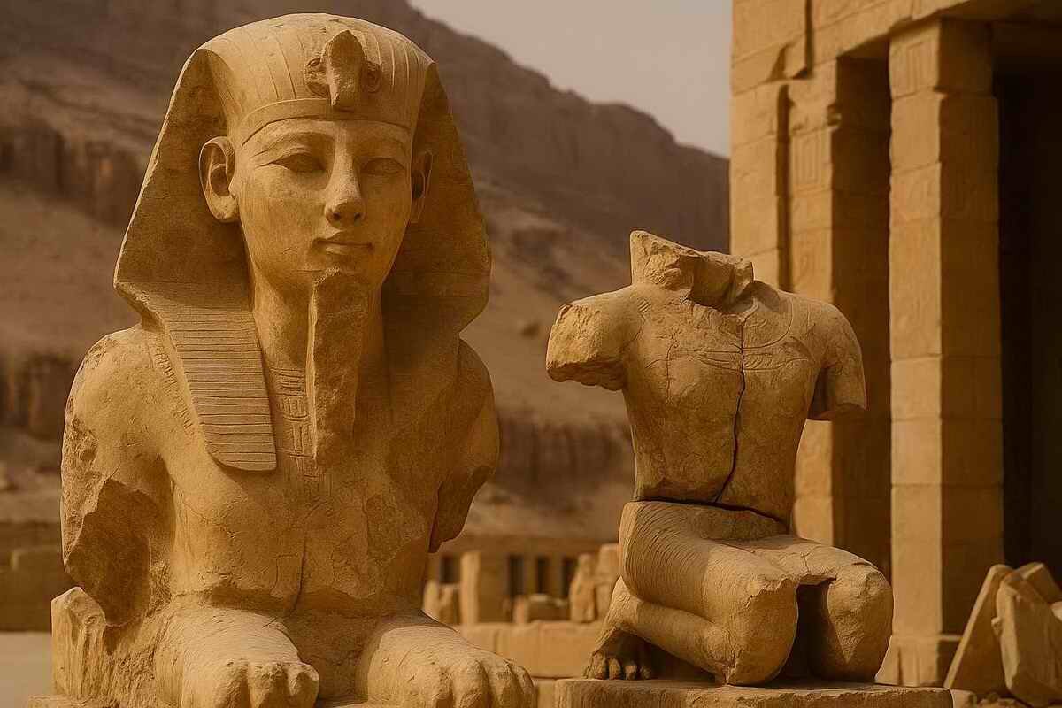 Хатшепсут и разрушенные статуи | Ритуалы Древнего Египта