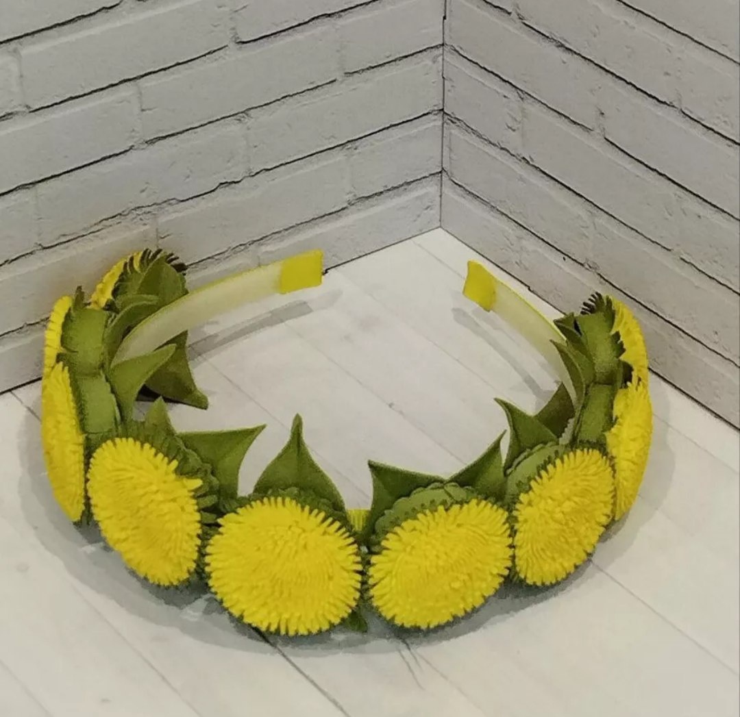 Фото ободка с одуванчиками из Интернета