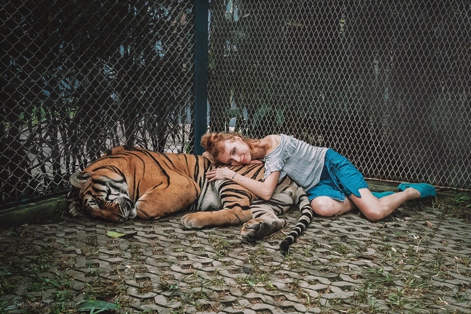 Тигрица и я. Азия