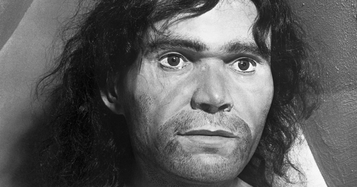 Устаревшая картинка. По современным данным кроманьонцы были темнокожи