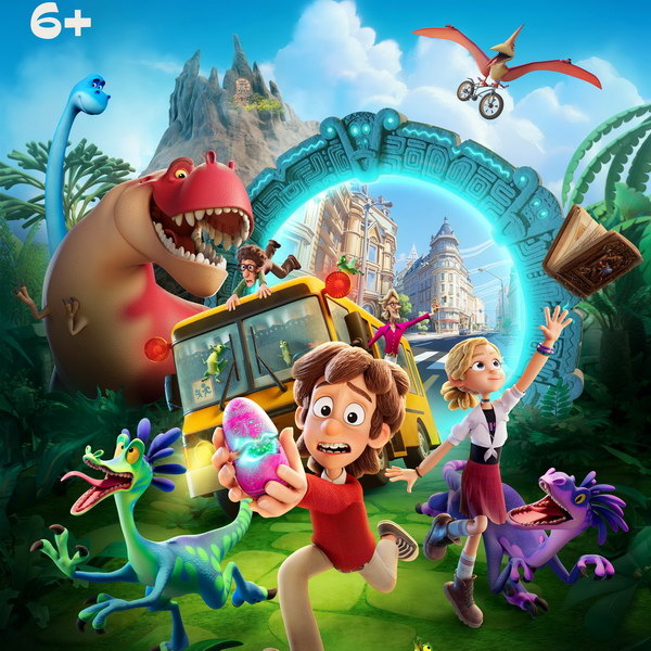     Школьники отправляются в мезозой в трейлере мультфильма «Доктор Динозавров»