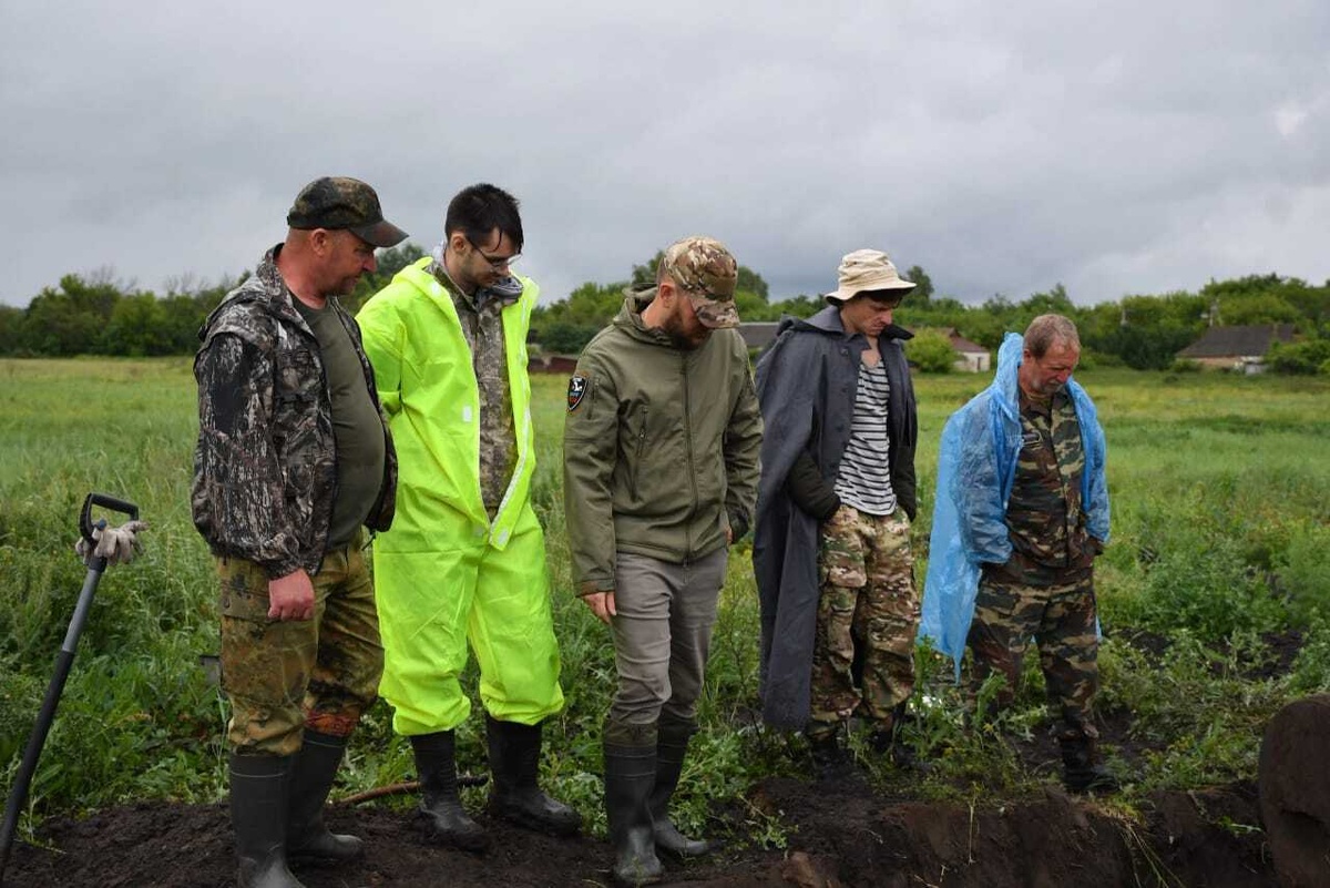    В Воловском округе обнаружены останки семи жертв нацистского концлагеря Липецкий областной краеведческий музей