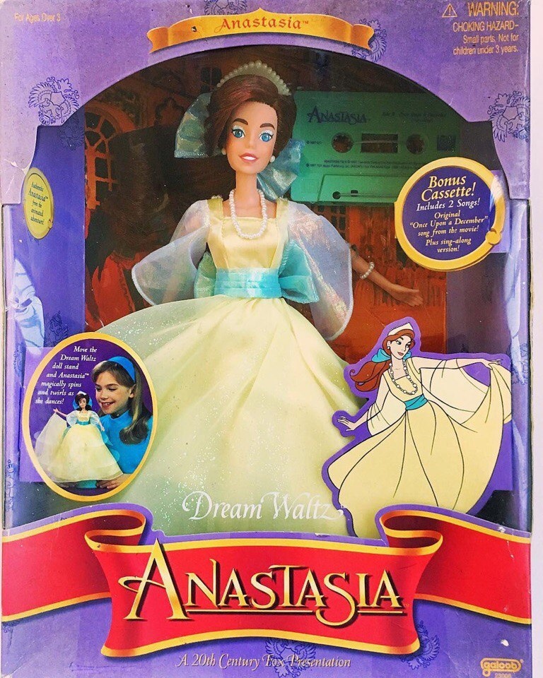 Anastasia «Dream Waltz». Кассета с саундтреком из мультфильма, милота.)))