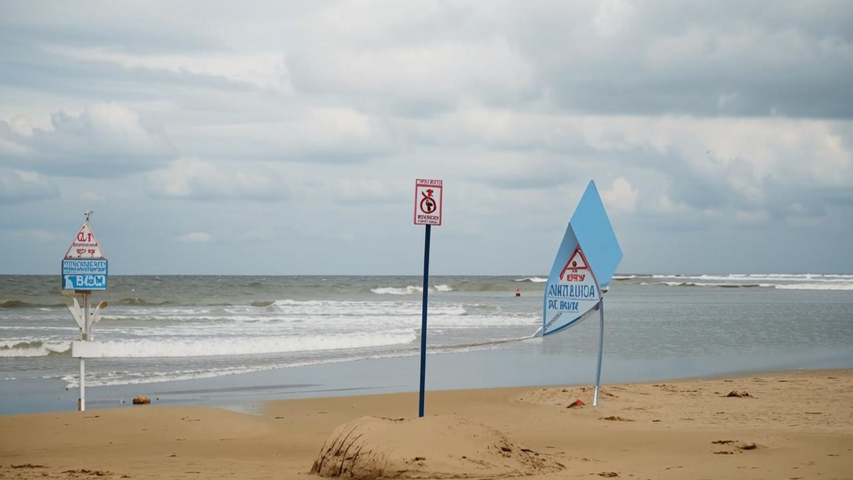    В Анапе туристов заставили подписать запрет на купание в море!