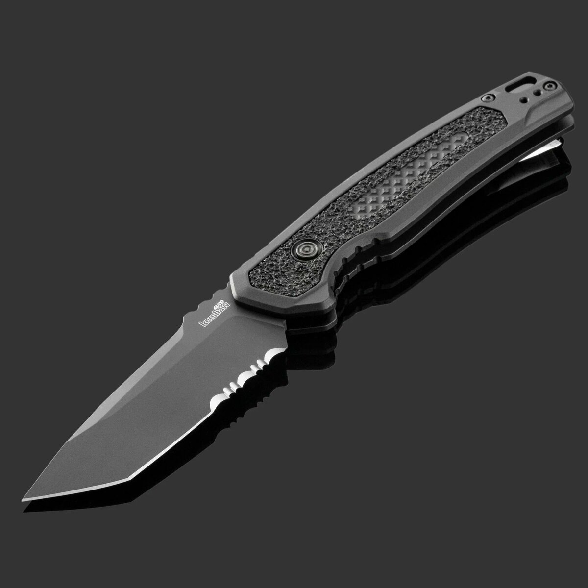 Автоматический складной нож Kershaw Launch 16 с серрейторной заточкой