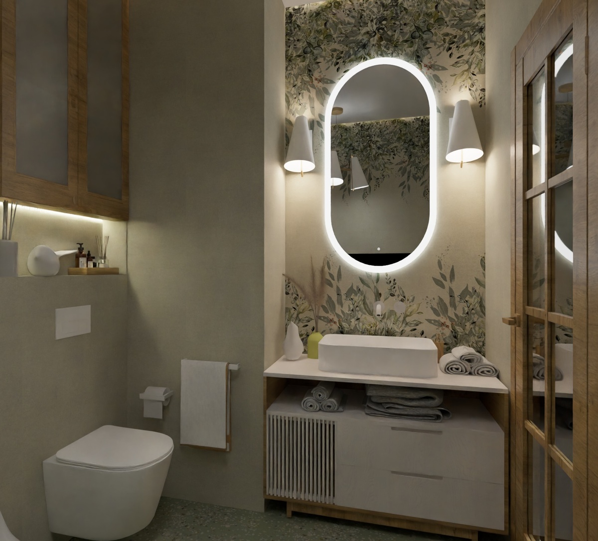 Energieker Flowerin (акцент), формат 60*120 см