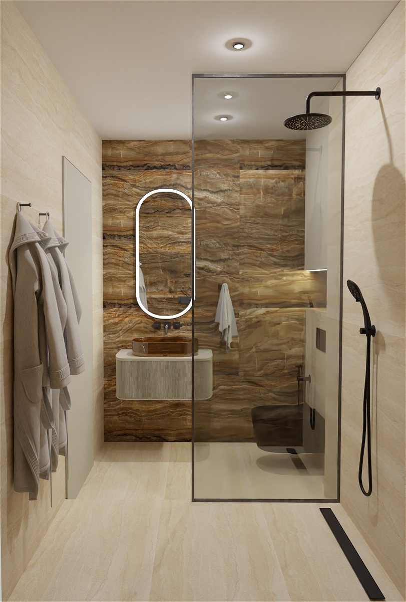 Idalgo, Оникс Коричневый, 60х120