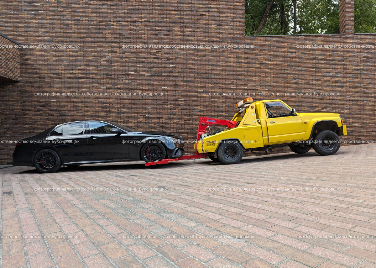 Эвакуатор из паркинга с частичной погрузкой